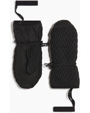 H&M Gesteppte Skifäustlinge - Schwarz