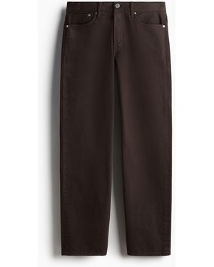H&M Relaxed Jeans - Braun
