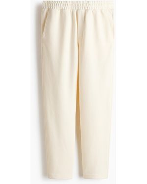 H&M Joggpants in Regular Fit - Weiß