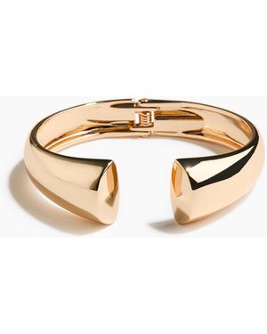 H&M Manschettenarmreif mit Scharnier - Weiß