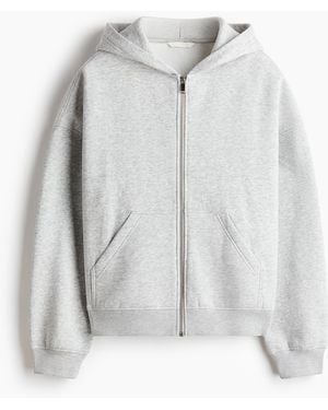 H&M Hoodiejacke - Grau