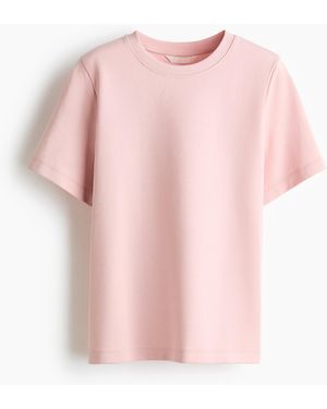 H&M Interlock T-shirt - Roze