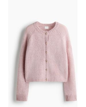 H&M Oversized Cardigan - Pink