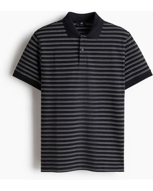 H&M Poloshirt - Zwart