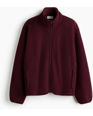 H&M Teddy Sportjack - Rood
