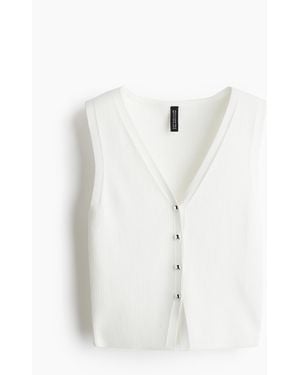 H&M Pullunder - Weiß
