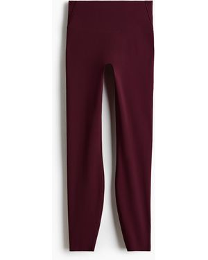 H&M Sportlegging Met Sculptmove - Paars