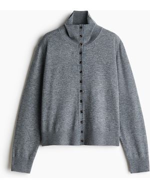 H&M Vest Met Turtleneck - Blauw