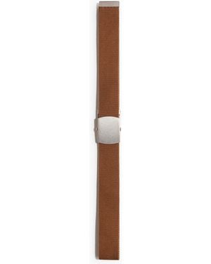 H&M Webbing-Gürtel - Braun