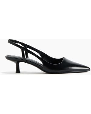 H&M Slingpumps mit Kitten Heel - Schwarz