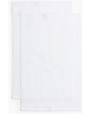 H&M Set Van 2 Kleine Sporthanddoeken - Wit