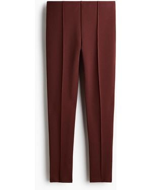 H&M Leggings mit Biesennaht - Lila