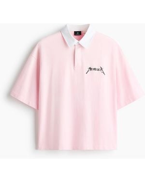 H&M Poloshirt - Roze