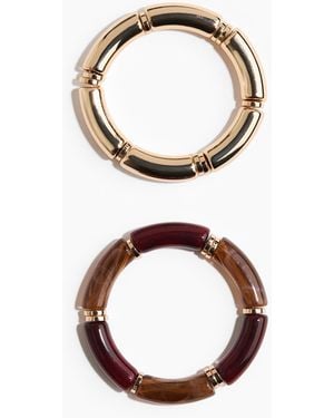 H&M 2er-Pack Armbänder - Schwarz