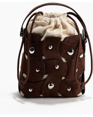 H&M Crossbody Bucket Bag - Schwarz