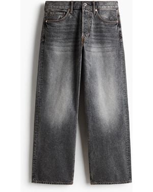 H&M Loose Jeans - Grijs