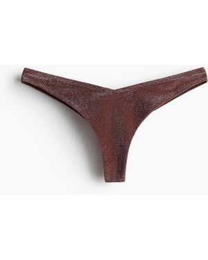 H&M Tanga-Bikinihose - Braun