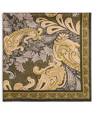 H&M Gemustertes Tuch - Mettallic