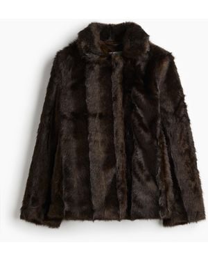 H&M Jasje Met Kraag - Zwart