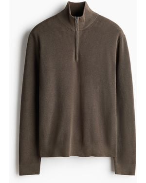 H&M Troyer in Regular Fit - Braun
