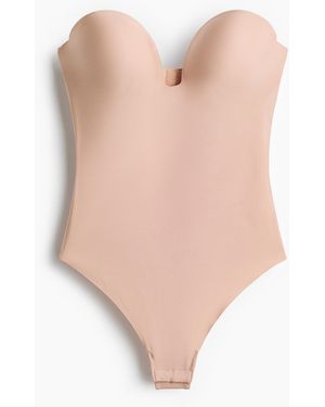 H&M Seamless Push-up Body - Wit