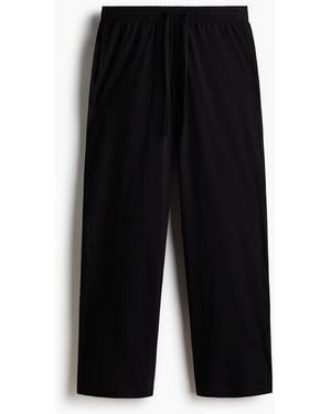 H&M Tricot Broek - Zwart