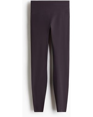 H&M SculptMove Hoch geschnittene Leggings - Blau