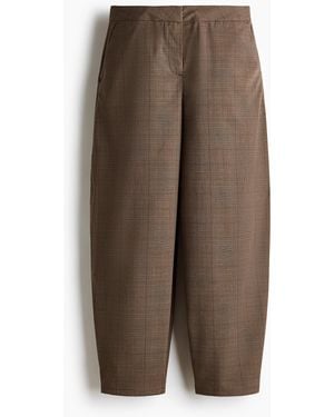 H&M Elegante Barrel-Hose - Braun