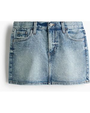 H&M Minijupe - Blau