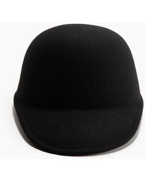 H&M Filzcap - Schwarz