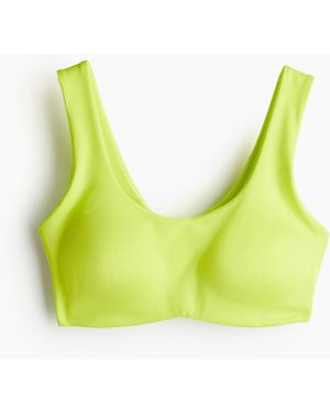 H&M Sport-Bikinitop - Gelb
