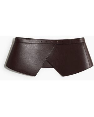 H&M Breiter Taillengürtel - Braun