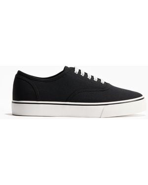 H&M Sneaker aus Canvas - Schwarz