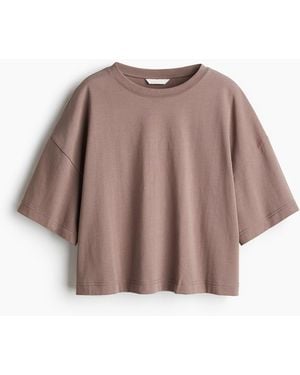 H&M Kastiges T-Shirt - Mehrfarbig