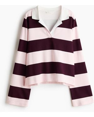 H&M Katoenen Polotop - Wit