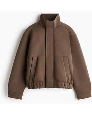 H&M Blousonjack Van Scuba - Bruin