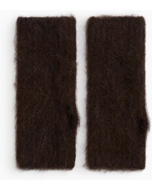 H&M Pulswärmer aus Alpaka-Mix - Schwarz