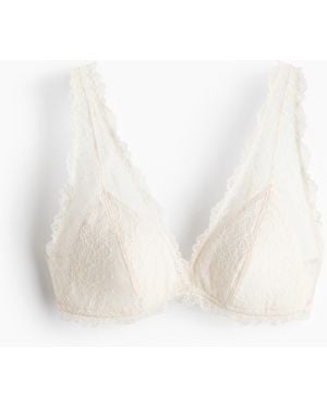 H&M Padded Soft-bh Van Kant - Wit