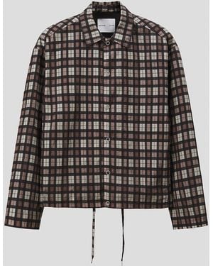 H&M Overshirt aus Nylon - Schwarz