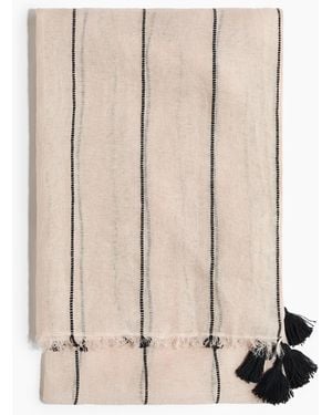 H&M Leinenschal - Natur