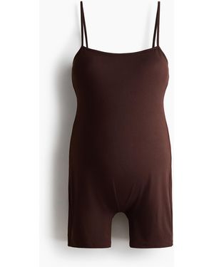 H&M MAMA Kurzer Jumpsuit mit integriertem BH - Lila