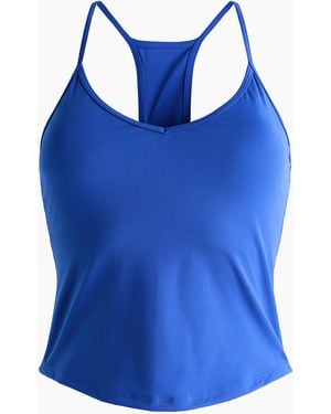 H&M Sport-Tanktop mit integriertem BH und SculptMove - Blau