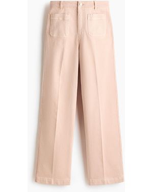 H&M Wide High Jeans - Pink