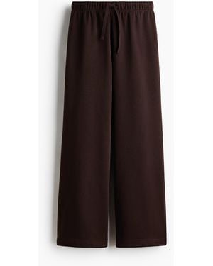 H&M Joggpants mit geradem Bein - Braun