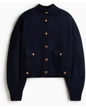 H&M Oversized Cardigan - Blau