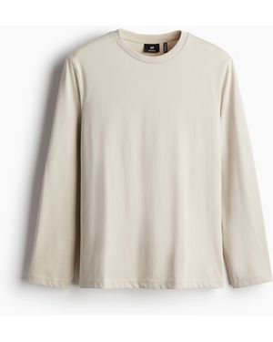 H&M THERMOLITE® Jerseyshirt Regular Fit - Weiß