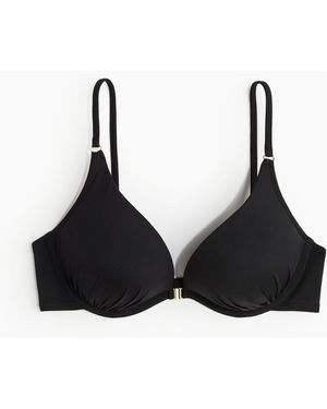 H&M Super-Push-up-Bikinitop - Schwarz