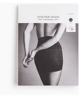 H&M Total Shape Panty Met Lycra - Grijs