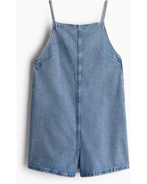 H&M Kurzer Jumpsuit - Blau