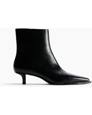 H&M Spitze Stiefeletten - Schwarz